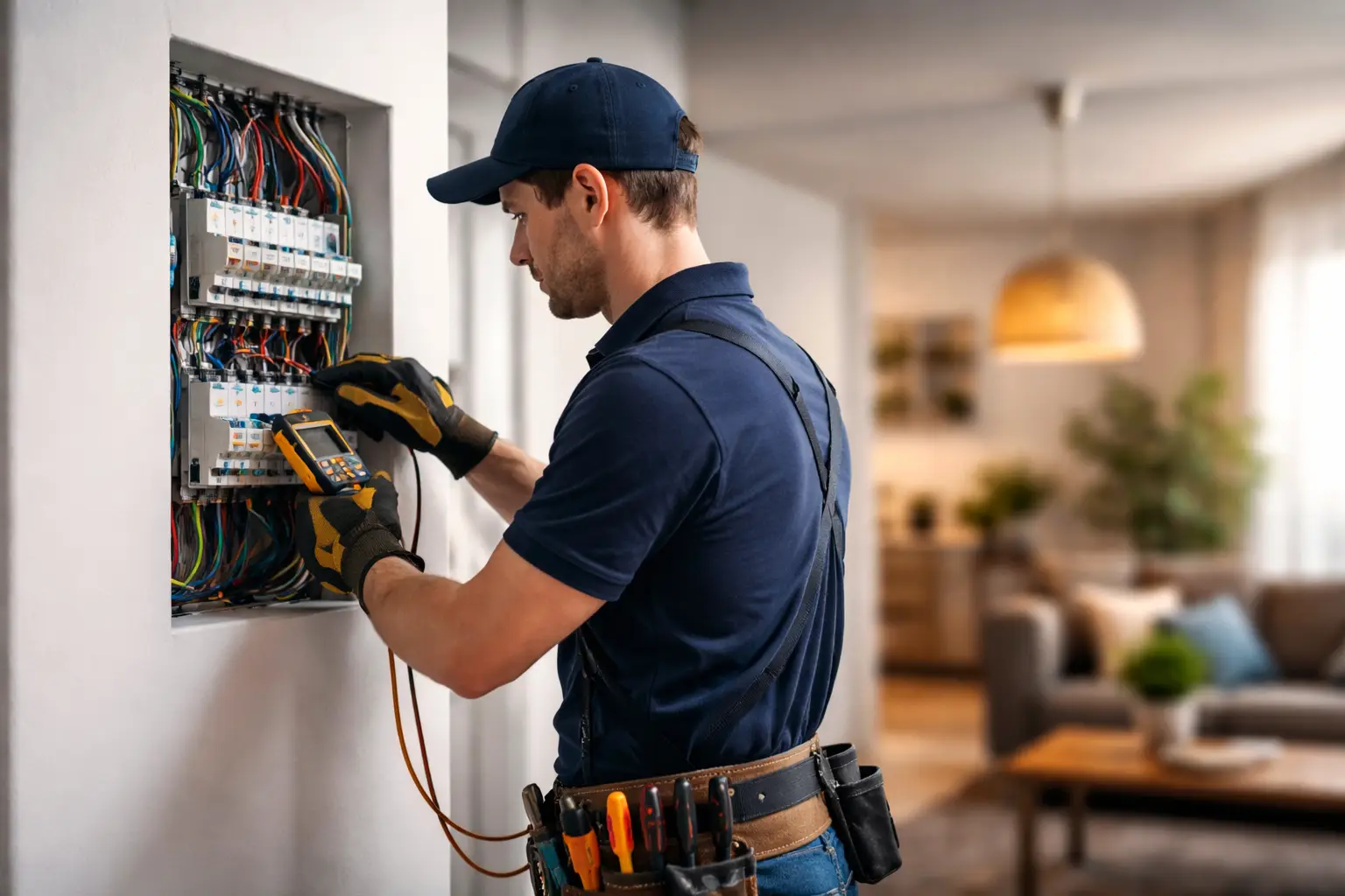 Electricista a domicilio en Santiago